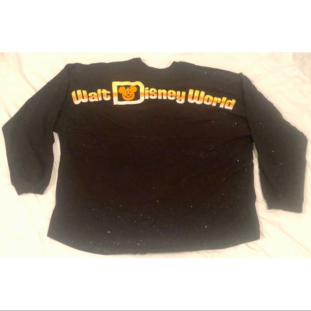 Disney Parks Spirit Jersey: 🎃 HALLOWEEN 🎃 Glitter/Candy Corn XXL